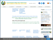Tablet Screenshot of ciccpgalicia.es